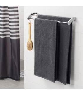 حوله ایکیا مدل VÅGSJÖN رنگ خاکستری تیره سایز  70x140