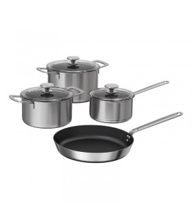 ست ۷ تکه قابلمه و تابه ایکیا مدل HEMKOMST