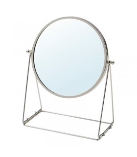 آینه رومیزی ایکیا مدل LASSBYN رنگ نقره ایی