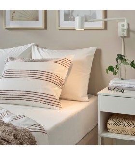 کاور تشک ایکیا مدل DVALA سایز ۱۸۰x۲۰۰ رنگ سفید