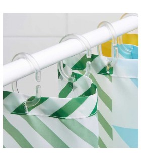 حلقه پرده حمام ایکیا مدل RINGSJÖN بسته دوازده تائی