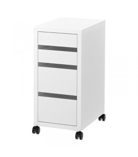 دراور یونیت ۴ کشو ایکیا مدل MICKE رنگ سفید