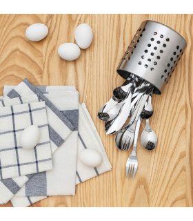 سرویس قاشق چنگال و کارد ایکیا مدل FORNUFT ست 24 تایی