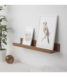 شلف دیواری ایکیا مدل MOSSLANDA سایز ۵۵ سانتی متری