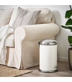 سطل زباله پدالی ایکیا مدل MJOSA رنگ سفید