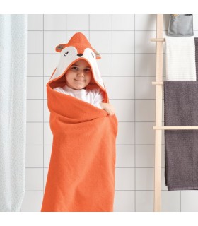 حوله کلاه دار کودک ایکیا مدل BRUMMIG