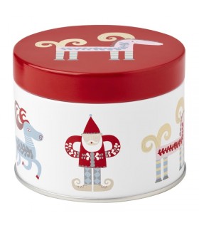 بانکه فلزی طرح کریسمس ایکیا مدل VINTERFINT