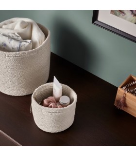 سبد بافتنی ایکیا مدل TJABBIG سایز  15x13