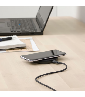 شارژر وایرلس ایکیا مدل NORDMÄRKE رنگ خاکستری