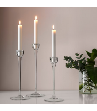 شمع ایکیا مدل JUBLA سایز 19 سانتی متری