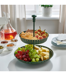 ظرف شیرینی خوری ایکیا مدل GARNERA رنگ سبز