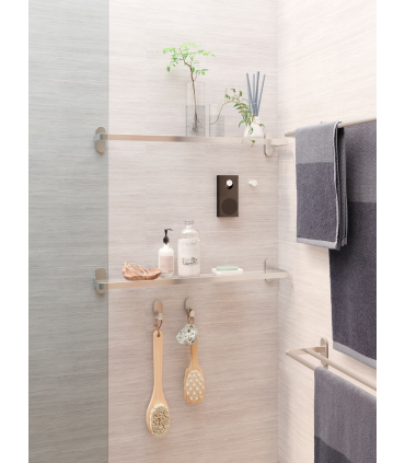 شلف شیشه ایی حمام ایکیا مدل BROGRUND