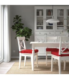 بالش صندلی ایکیا مدل MALINDA رنگ قرمز روشن