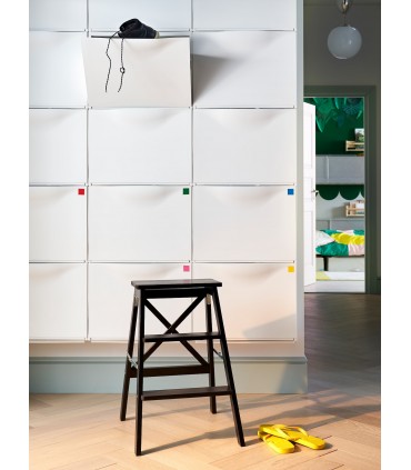 چهارپایه ۳ طبقه ایکیا مدل BEKVÄM مشکی