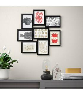 ست ۸ تایی پوستر ایکیا مدل VAXBO طرح صدف