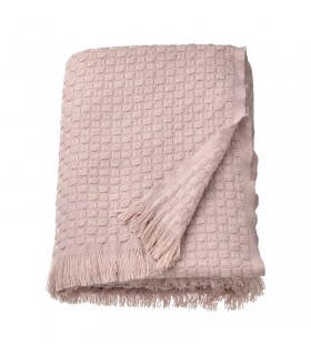 پتو و روانداز ایکیا مدل HORNMAL رنگ صورتی