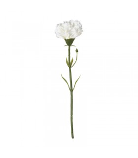 شاخه گل میخک ایکیا مدل SMYCKA رنگ سفید