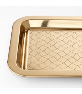 سینی طلایی ایکیا مدل GOKVÄLLÅ