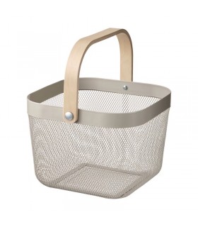 سبد پیکنیک ایکیا مدل RISATORP رنگ بژ