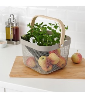 سبد پیکنیک ایکیا مدل RISATORP رنگ بژ