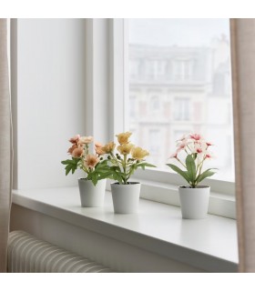 ست ۳ تایی گل دکوری ایکیا مدل FEJKA