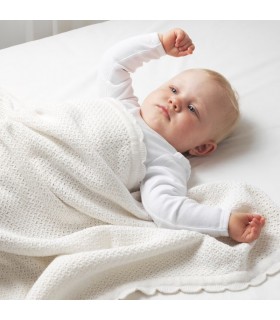 پتوی بافتنی نوزاد ایکیا مدل GULSPARV