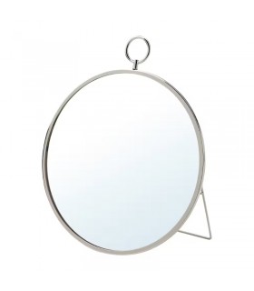 آینه رومیزی و دیواری ایکیا مدل GRYTÅS رنگ سیلور