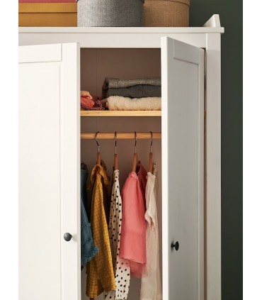 چوب لباسی رنگ چوب ایکیا مدل HÄNGA ست 5 تایی