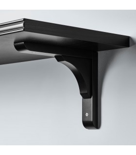 پایه شلف چوبی ایکیا مدل RAMSHULT رنگ مشکی