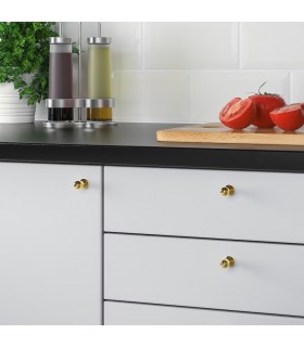 ست 2 تایی دستگیره ایکیا مدل BAGGANÄS رنگ طلایی