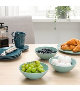 کاسه ایکیا مدل FÄRGKLAR فیروزه ایی روشن