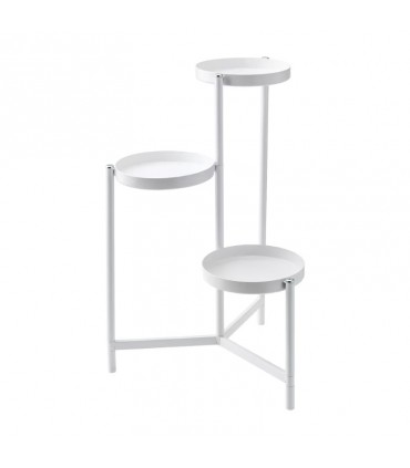 استند گلدان ۳ تایی ایکیا مدل OLIVBLAD رنگ سفید