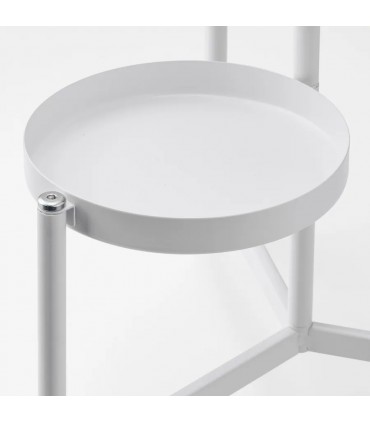 استند گلدان ۳ تایی ایکیا مدل OLIVBLAD رنگ سفید