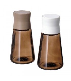 ست ۲ تایی فلفل پاش و نمک پاش ایکیا مدل HALVTOM