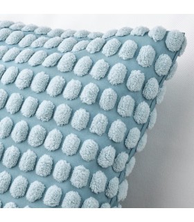 کاور کوسن ایکیا مدل SVARTPOPPEL رنگ آبی