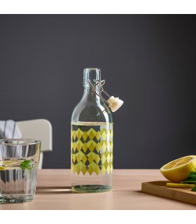 بطری نیم لیتری ایکیا مدل KORKEN طرح دار