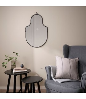 آینه مشکی ایکیا مدل ANGABODA