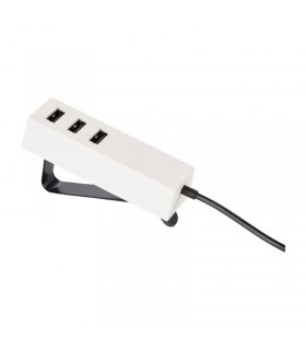 شارژر ۳ پورتی گیره دار ایکیا مدل LÖRBY