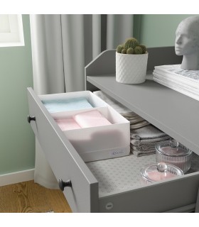 جعبه ذخیره سفید ایکیا مدل STUK سایز 20x34x10