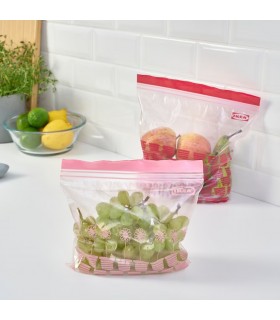 زیپ کیپ ایکیا مدل ISTAD حجم ۲/۵ و ۱/۲ طرح قرمز