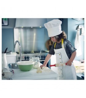 ست پیشبند و کلاه کودک ایکیا مدل TOPPKLOCKA