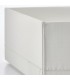 جعبه ذخیره سفید ایکیا مدل STUK سایز 34x51x18