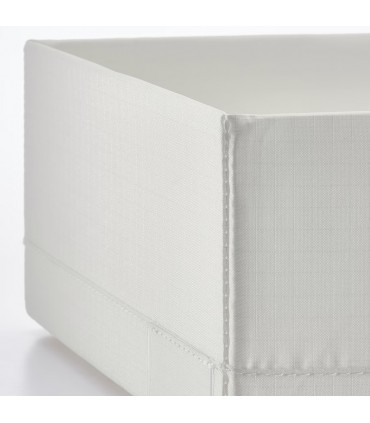 جعبه ذخیره سفید ایکیا مدل STUK سایز 34x51x18