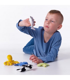 ست ۵ تایی عروسک ایکیا مدل BLÅVINGAD