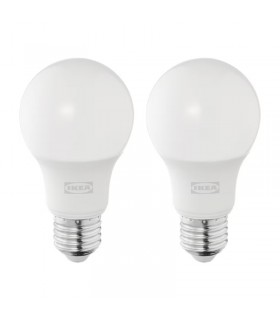 ست ۲ تایی لامپ اپال ایکیا مدل SOLHETTA E27 470