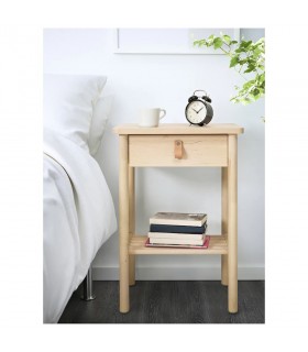 میز کنار تختی ایکیا مدل BJÖRKSNÄS