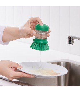 برس شستشوی مخزن دار ایکیا مدل VIDEVECKMAL رنگ سبز