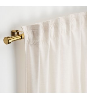 ست میله پرده ایکیا مدل BEKRÄFTA سایز 120-210 رنگ طلایی