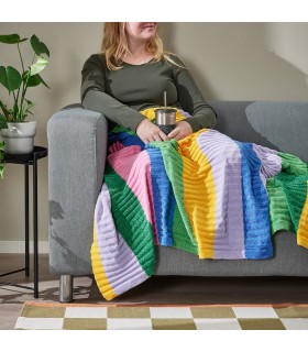 پتو و رو انداز ایکیا مدل FJÄLLTRIFT سایز 130x170