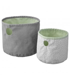 ست ۲ تایی سبد اتاق کودک ایکیا مدل LEN